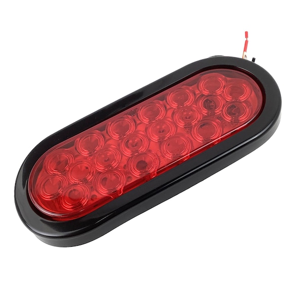 Buyers Products 6 Inch Oval Stop/Turn/Tail Light With 10 Leds Is Used On Trucks And Trailers To Meet Fmvss/Cmvss 5626520 - main